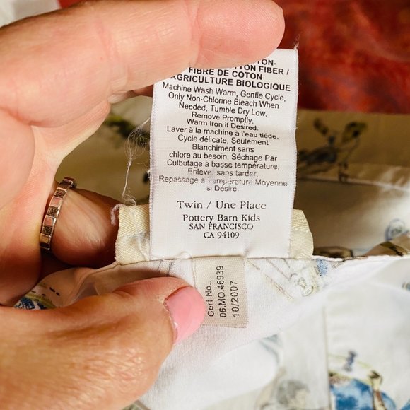 Pottery Barn Kids Skateboarding Print Organic Cotton Flat Sheet Twin Size - Picture 5 of 6